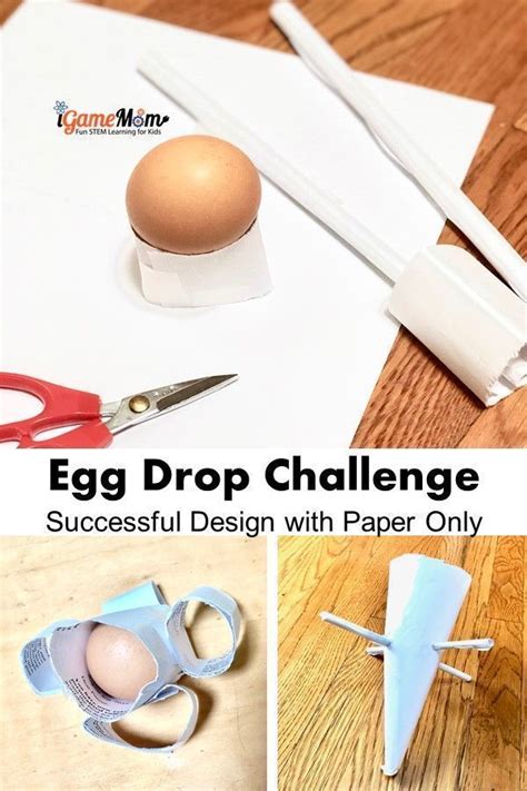 egg drop paper test|best egg drop design.